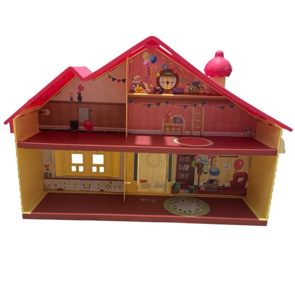 Bluey Family Home House Pack and Go Playset Dollhouse ONLY‎ Moose Toys Blue